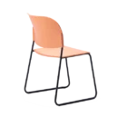 Illumi Chair - Melon - Back Angle - PP