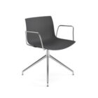 Canvas Chair Family - Canvas 2 - 4 Star Swivel Glides with Arms UP