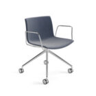 Canvas Chair Family - Canvas 2 - 4 Star Swivel on castors with arms UP (2)